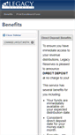 Mobile Screenshot of legacydirectdeposit.com